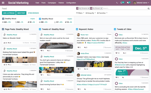 Odoo • Image and Text